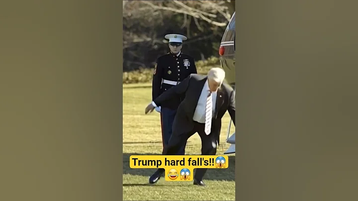 Trump hard fall's! #trending #comedy #ai #love #trump #shorts #viral #funny #youtubeshorts