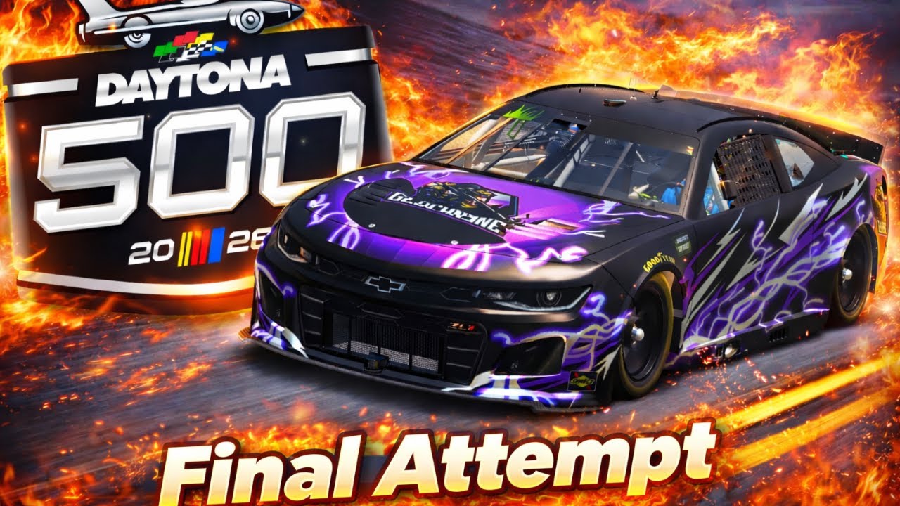 Daytona 500 Final Attempt