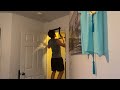 Doing pull ups in my room  day 31