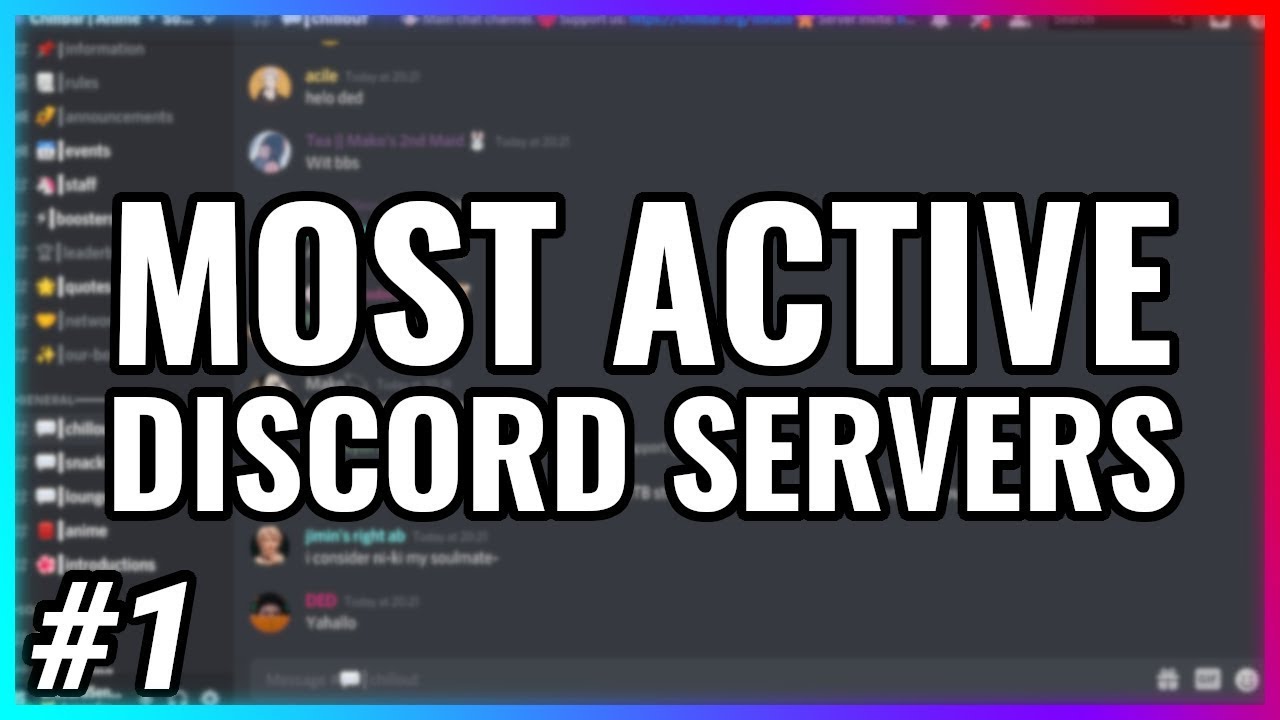 Active discord servers