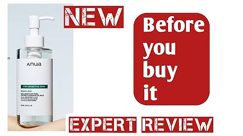 ANUA Heartleaf Pore control  Cleansing Oil MILD Expert Review
