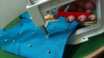 How to use pearl setting machine? |In Tamil/whatsapp 9789437629