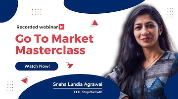 How to Grow Your Startup: A GTM Masterclass for Founders