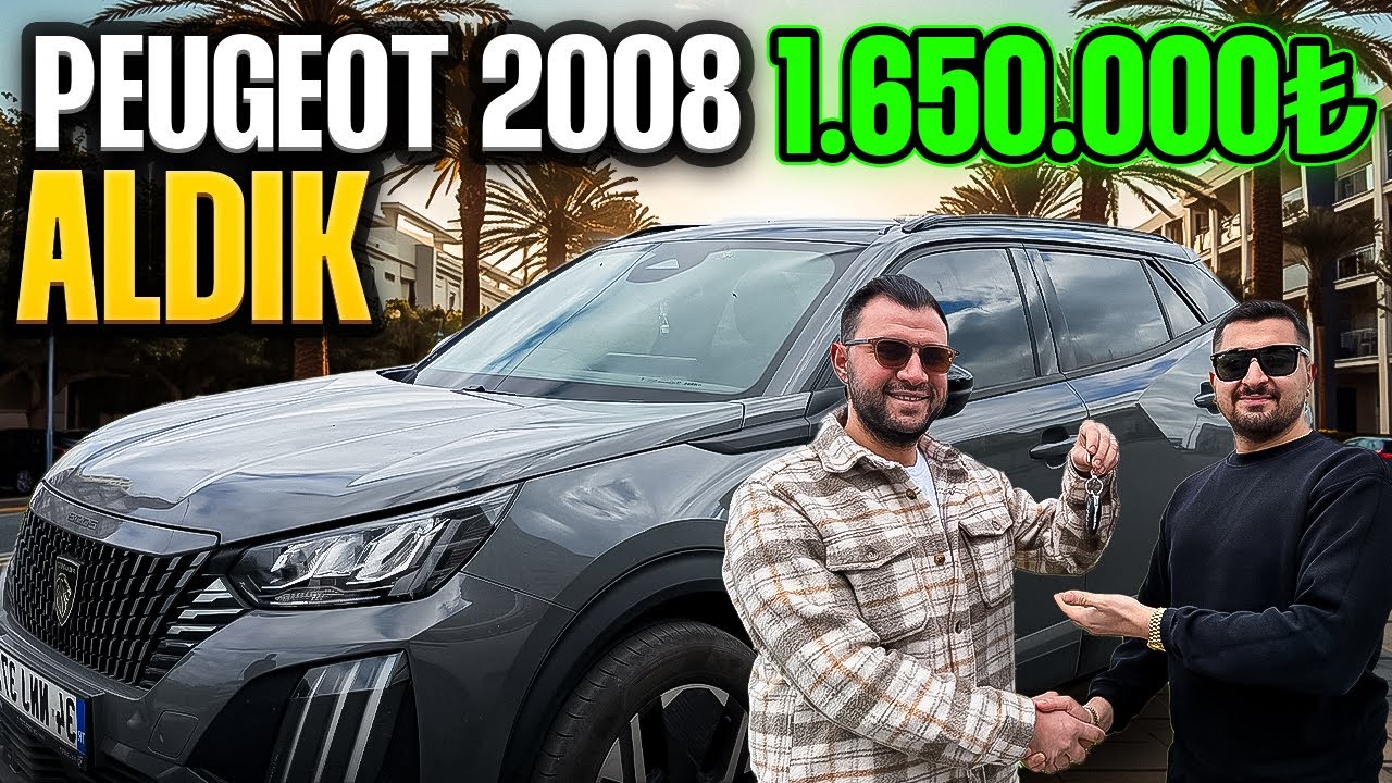PEUGEOT 2008 ALDIK! 1.650.000TL