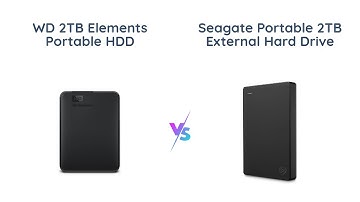 WD Elements vs Seagate Portable HDD: Which is Better?