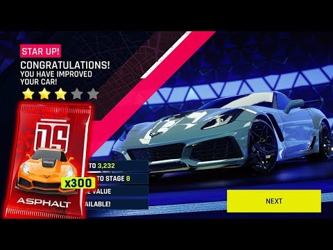 asphalt-9-|-opening-300-chevrolet-corvette-zr1-packs-&-test-drive