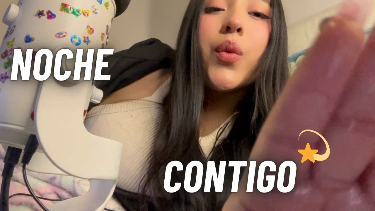 ASMR roleplay Mejor Amiga💞 Duerme conmigo // Susurros, cariño y calma 💤