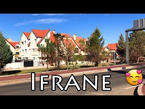 Ifrane Quick Tour 4k المدينة التي لم يصدق الكثيرون أنها مغربية 