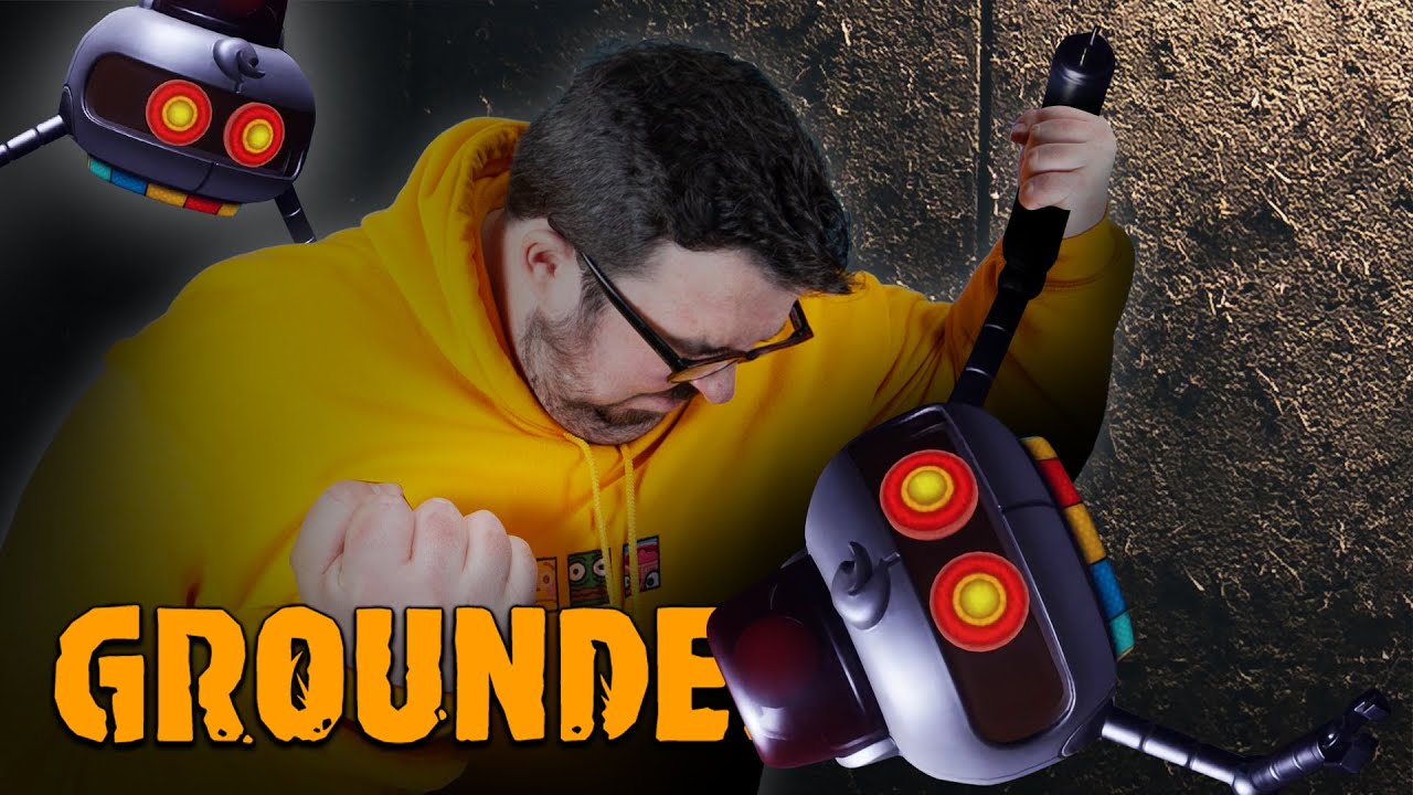 It's Too Dark and there are Robots! - GROUNDED #6 - YouTube