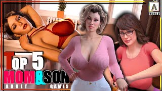 Top 5 adult games [ PART -5 ] | MOM & SON || A WORLD