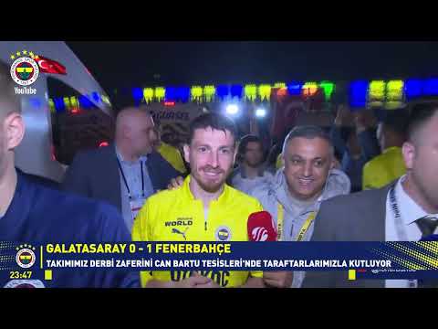 Galatasaray Galibiyeti Sonrası Takım Otobüsü | Galatasaray 0-1 Fenerbahçe