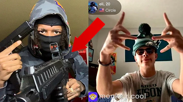 Flexing My GUNS On Monkey 🔫