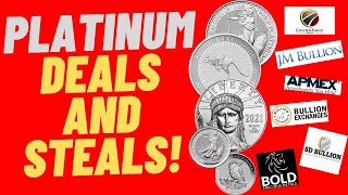Platinum Spot Price Is Low And The Deals Right Now Are Great! Stack It While You Can!