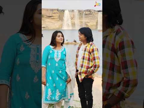 चित्रकोट में 🎬 "मैं राजा सुपरस्टार" की शूटिंग में क्या हुआ? 😲 BTS Shorts Bastar Waterfall #vlog