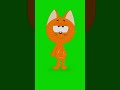 Арам-Зам-Зам Котэ Шортс Хромакей - Котэ Kote Kitty Shorts on Green Screen #cupcut