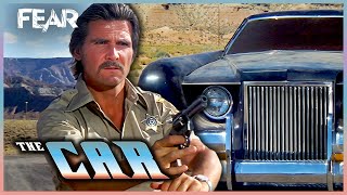The Police Chase The Supernatural Killer Car | The Car (1977) | Fear