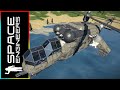 The Russian Hind 043 Attack Helicopter! - Space Engineers