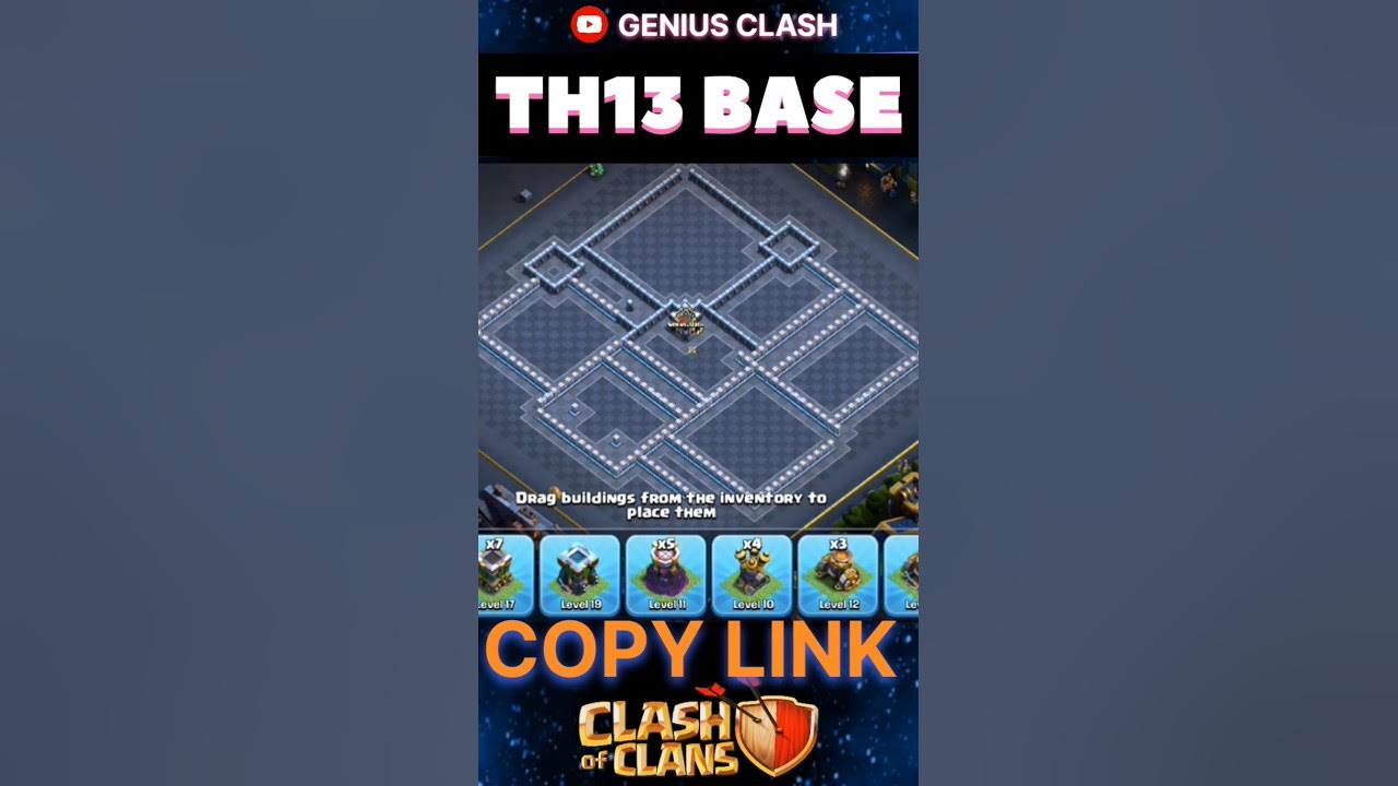 Th 13 Most Powerful War Base #clashofclans #th13 #baselink Th 13 Most Powerful War Base #clashofclans #th13 #baselink