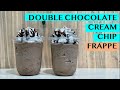 FRAPPE BASE VS NO FRAPPE BASE FOR FRAPPUCCINOS? + STARBUCKS DRINK HACK: DOUBLE CHOCOLATE CREAM CHIP