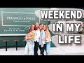 WEEKEND IN MY LIFE | Magnolia Press + being tourists in Waco!!!