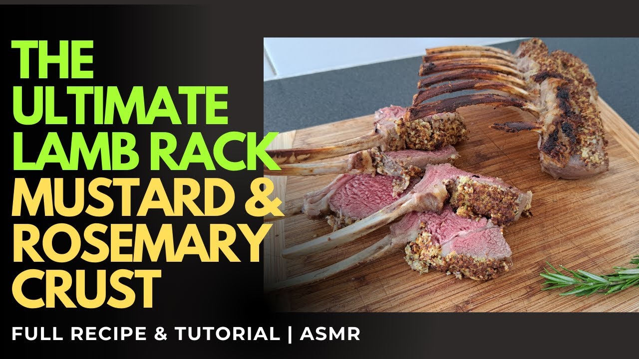 The Most Tasty and Aromatic Crusted Lamb Rack You’ll Ever Eat (Ketovore/ Carnivore -ish)