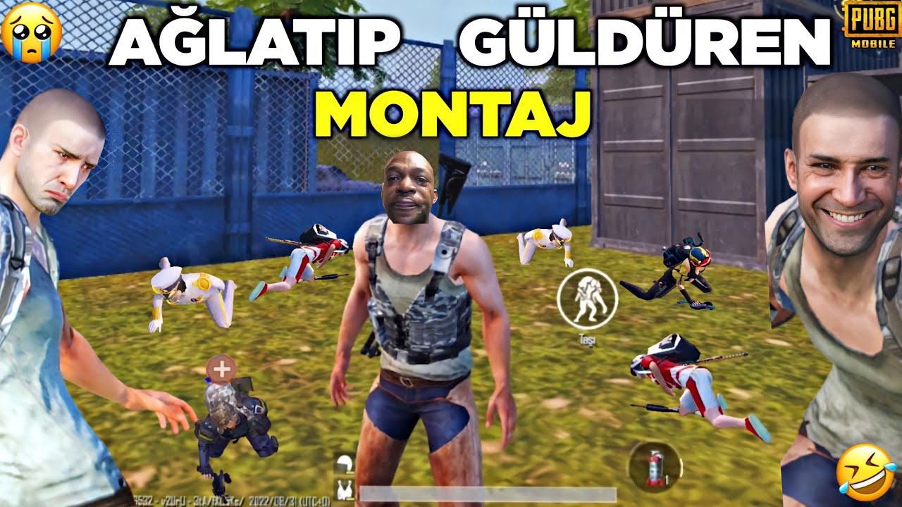 AĞLATIP GÜLDÜREN MONTAJ 🥹GÜLMEK VE AĞLAMAK GARANTİ 😱 PUBG MOBİLE