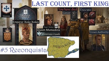 #5 Reconquista - Last Count, First King (Portugal) - CK3 AAR Crusader Kings 3