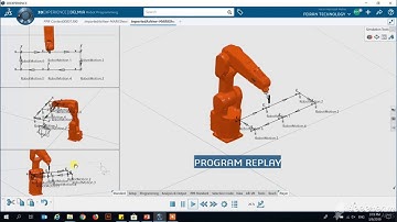 Robot Teaching and Programming in DELMIA Robotic Offline Programming