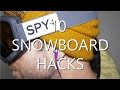 10 Snowboard Hacks