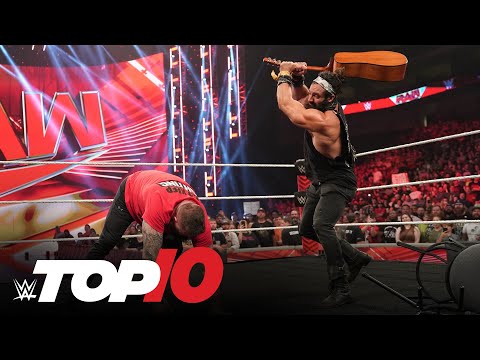 Top 10 Raw moments: WWE Top 10, June 20, 2022