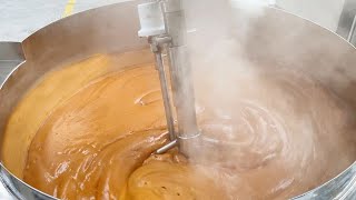 Big capacity  automatic caramel making machine -- planetary cooking mixer machine