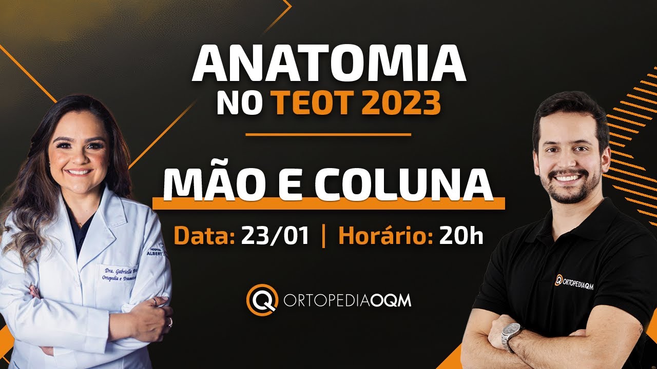 Teot Anatomia no TEOT 2023 - Mão e Coluna #OQM #TEOT #SBOT #ANATOMIA - YouTube