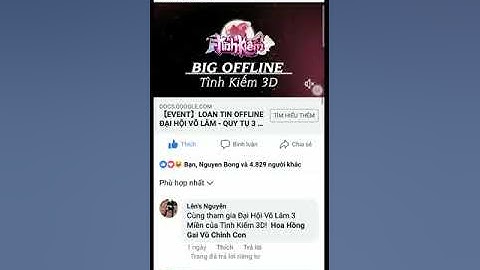 Hướng dẫn cách nhận CODE trong game tình Kiếm 3D