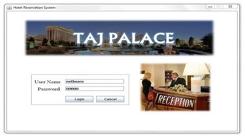 Hotel Management System - CBSE ip Project for Class 12  (Java Netbeans and MySql)