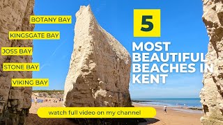 Botany Bay Beach Walking Trail|  Broadstairs, Kent, UK |  Stone Bay | Joss Bay |KingsGate - PROMO