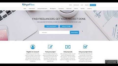 Wordpress freelancer theme - escrow and ewallet demo - sitemile.com