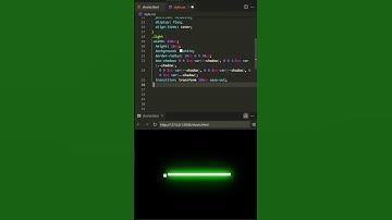 💥Building a Lightsaber with Pure CSS! ✨💥