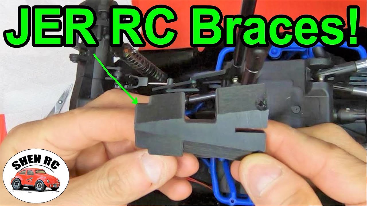 Jer rc losi LMT axle braces install & methods YouTube