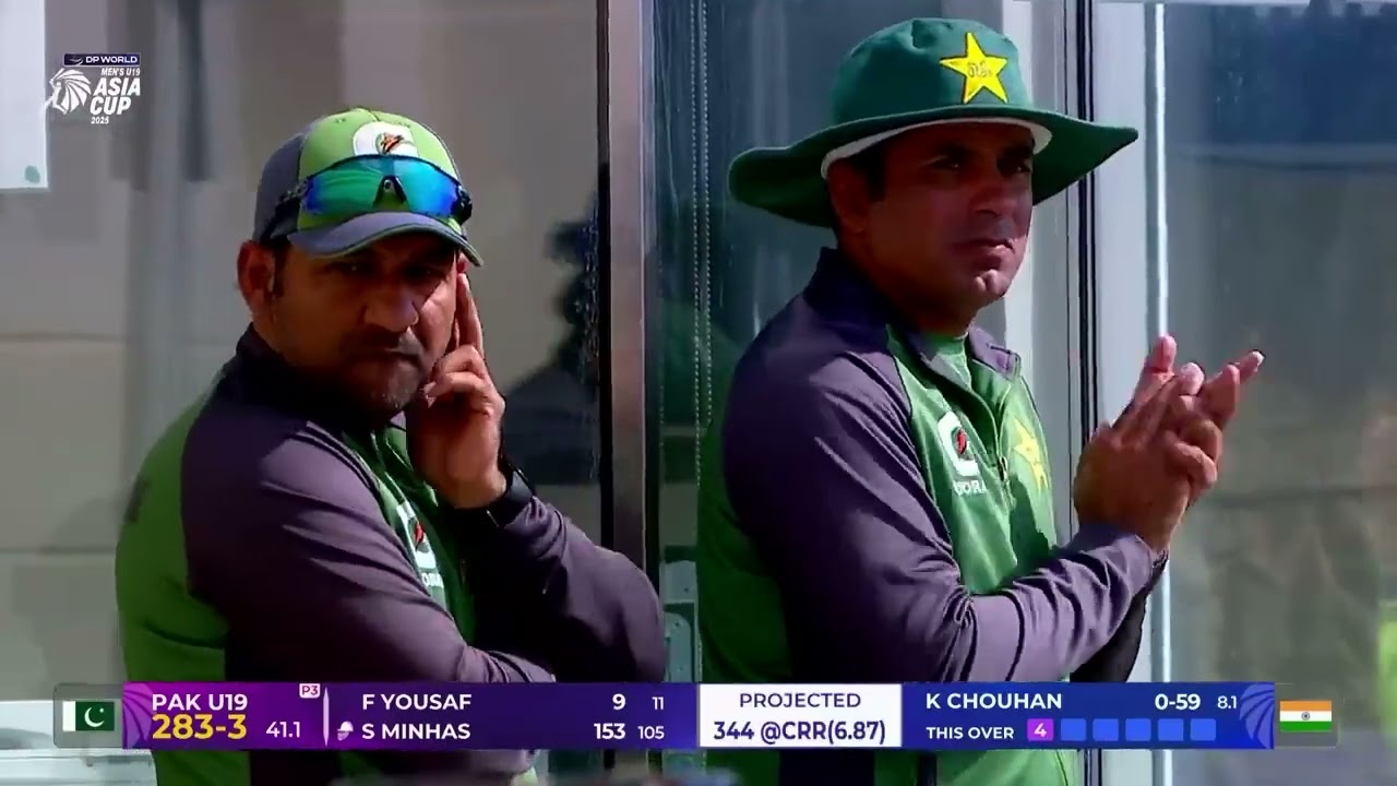 Asia under 19 cup Pakistan vs India final highlights 