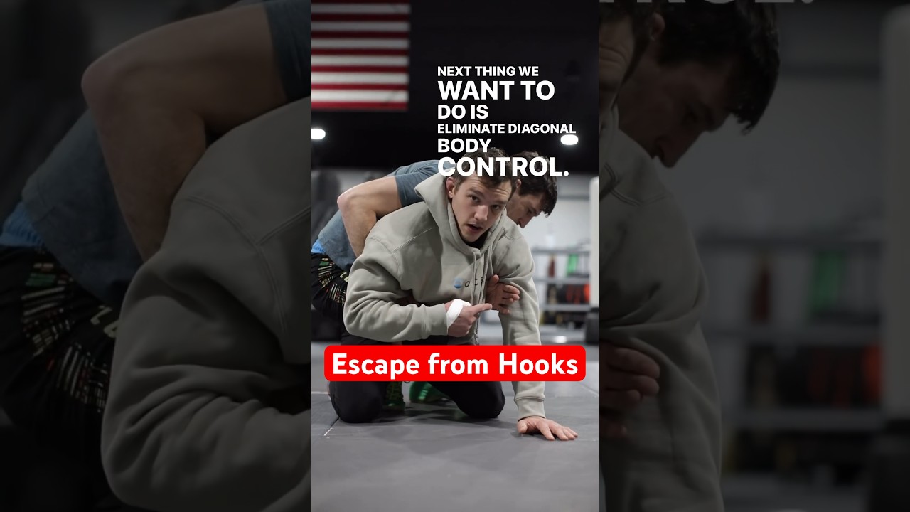 #1 Way to Escape Leg Riding and Hooks in Grappling
