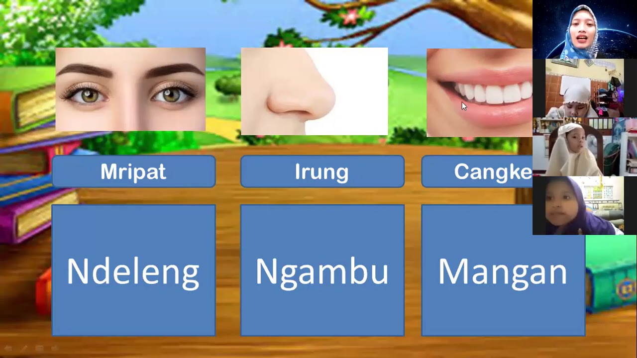 Bahasa Jawa Krama Inggil Perangane awak - YouTube