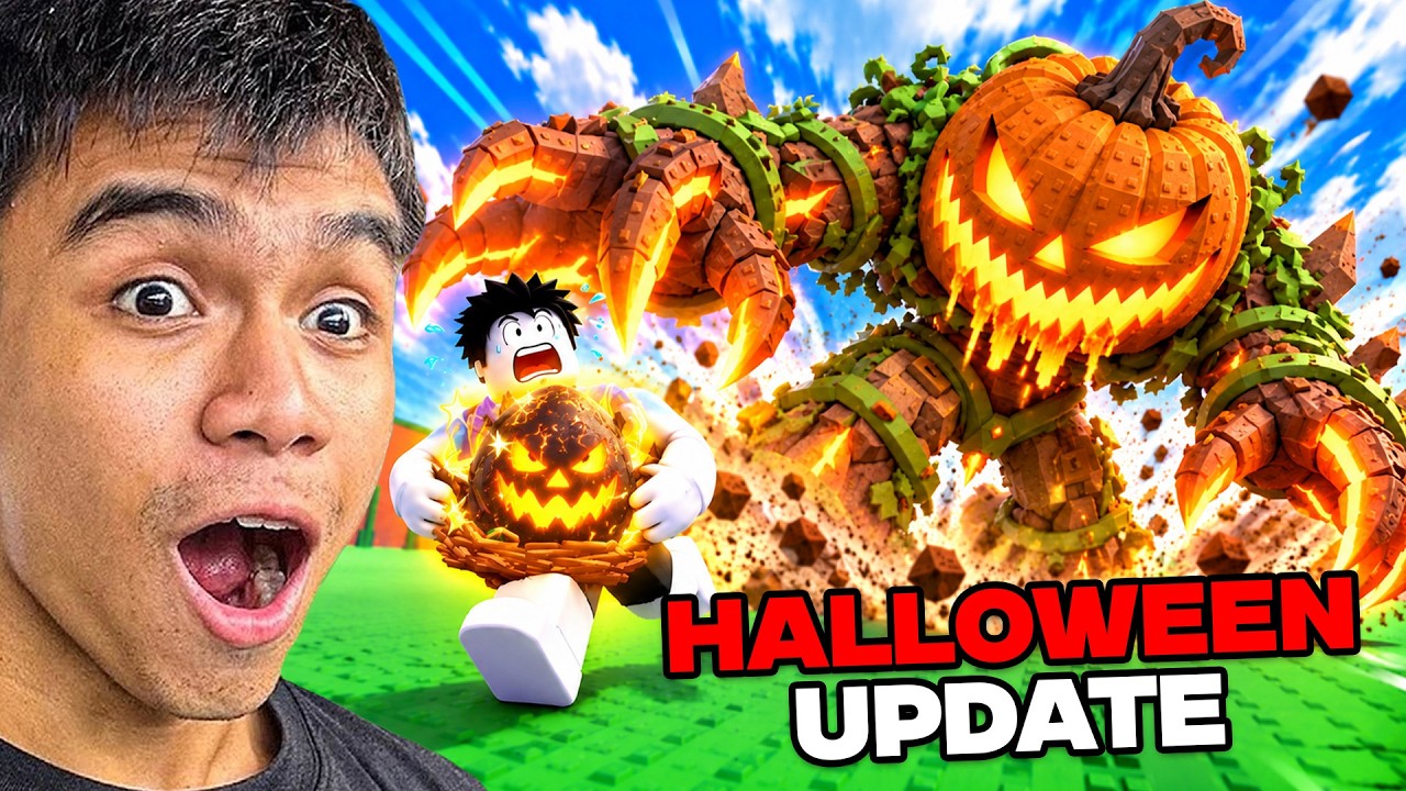 HALLOWEEN UPDATE in STEAL AN EGG - ROBLOX