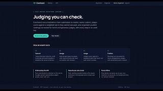 Evenhand: fair, self-hosted hackathon judging (DOGFOOD 2026 demo)
