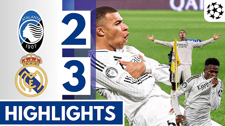 ⚪Atalanta vs Real Madrid (2-3) All GOALS & Extended HIGHLIGHTS || Champions League!