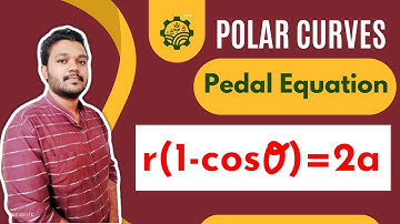 Polar Curves | Pedal equation | Example 2 | Engineering mathematics | Mathspedia |