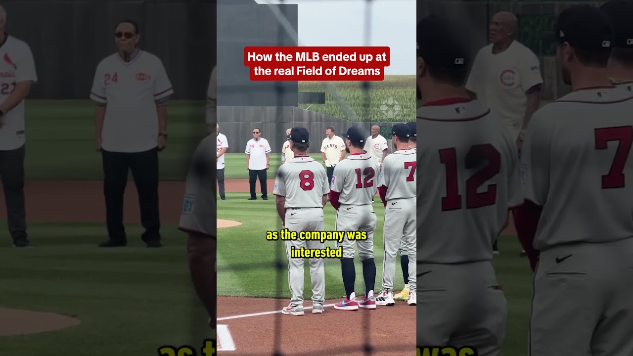 MLB's Field of Dreams game has a lot of history behind it