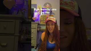 🩵🎶💙🎶 #bluejeans #cover #fypageシ #shortsfeed #lanadelrey #guitar #covershorts #fyp #shortvideo #music