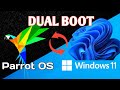 Parrot OS + Windows 11 Dual Boot Tutorial | Beginner to Pro (2025)