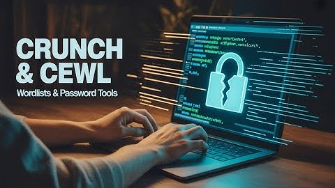 Kali Linux Wordlists & Password Tools | Crunch & CEWL Tutorial for Ethical Hacking 🔒💻