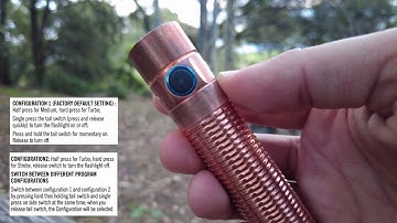 OLight Warrior Mini Full UI Tutorial (Shown with the Eternal + Seasons Limited Edition)